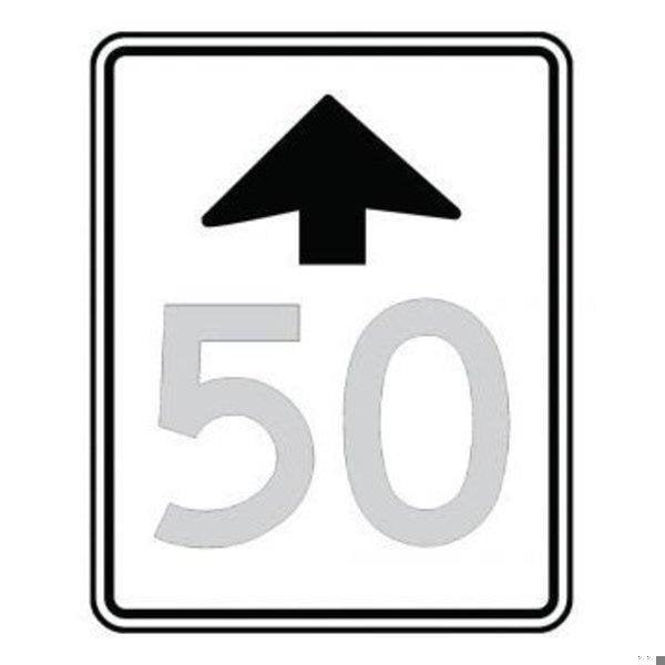 Accuform SPEED SIGN 30 in X 24 in DG HIGH PRISM FRR20650DP - main